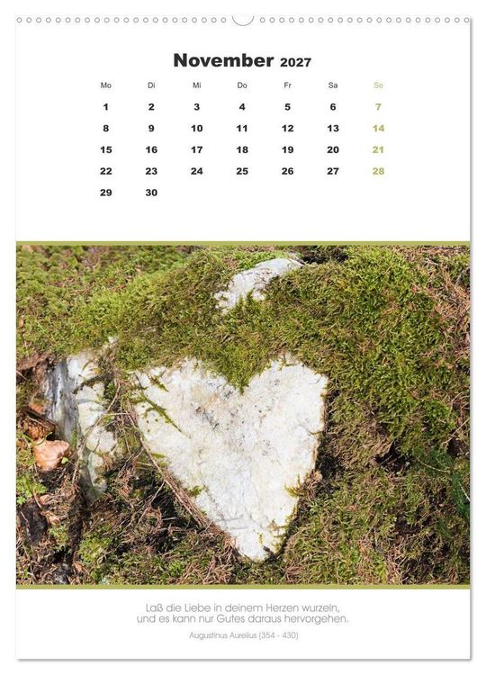 Produktbild: Attraktive Herzmotive 2027 (Wandkalender 2027 DIN A2 hoch), CALVENDO Monatskalender