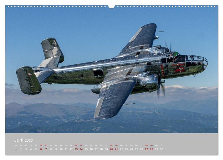 Produktbild: Fliegende Legenden - Warbirds (Wandkalender 2026 DIN A2 quer), CALVENDO Monatskalender