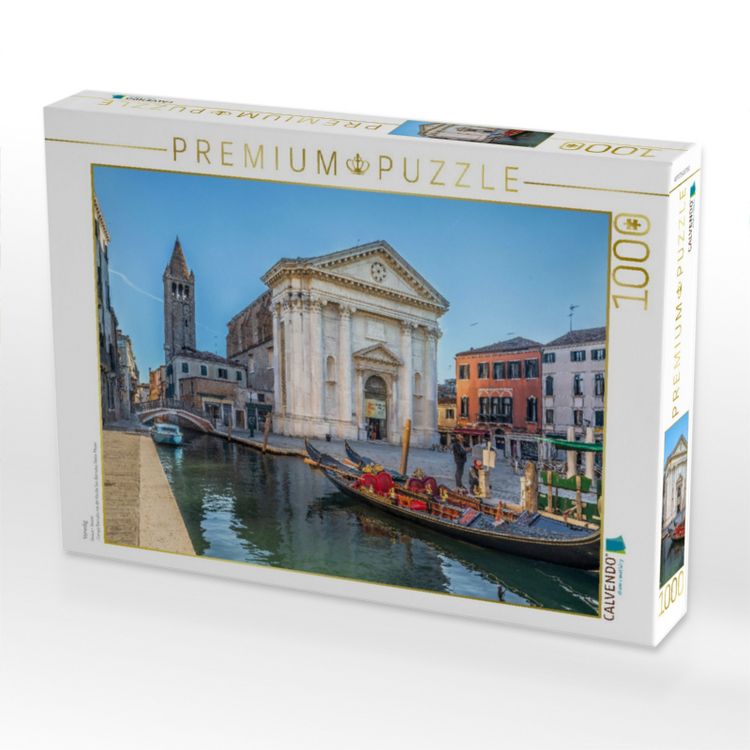 Produktbild: CALVENDO Puzzle Venedig | 1000 Teile Lege-Gr&ouml;&szlig;e 64x48cm Foto-Puzzle f&uuml;r gl&uuml;ckliche Stunden