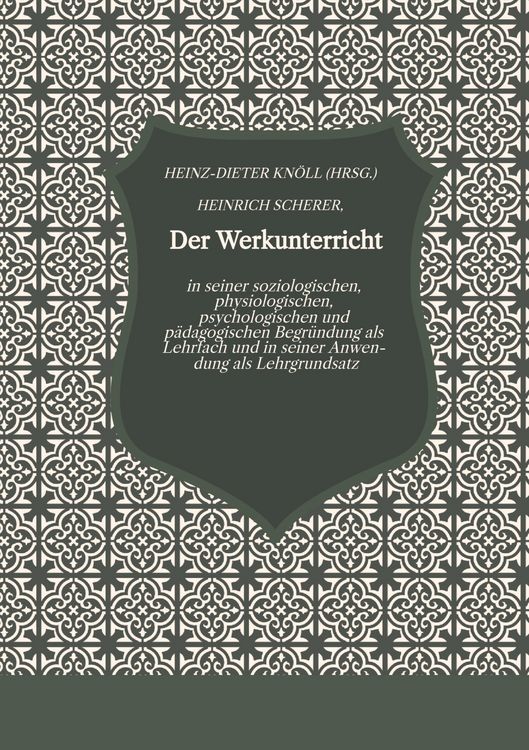 Produktbild: Der Werkunterricht