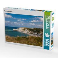 Produktbild: CALVENDO Puzzle Normandie Etretat | 1000 Teile Lege-Gr&ouml;&szlig;e 64x48cm Foto-Puzzle f&uuml;r gl&uuml;ckliche Stunden