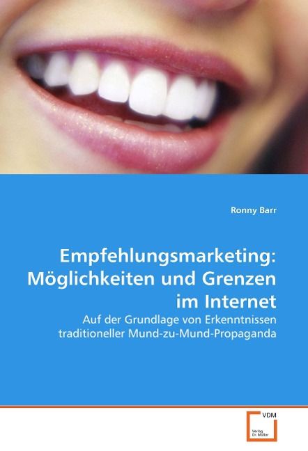 Produktbild: Barr, R: Empfehlungsmarketing: M&ouml;glichkeiten und Grenzen im