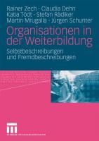 Produktbild: Organisationen in der Weiterbildung