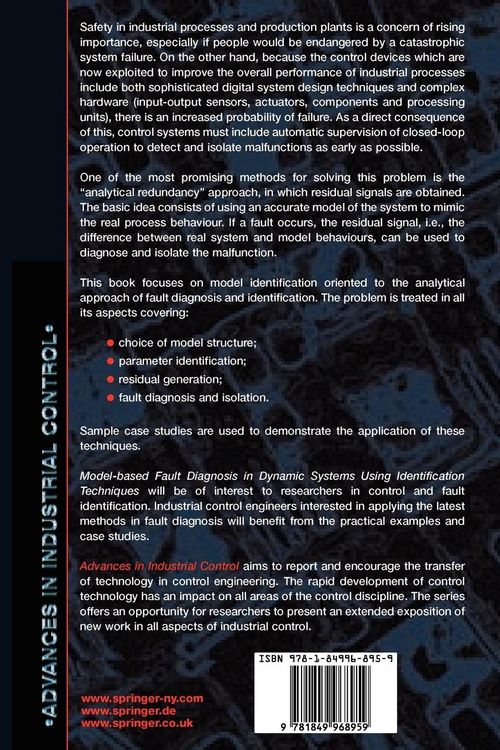 Produktbild: Model-based Fault Diagnosis in Dynamic Systems Using Identification Techniques