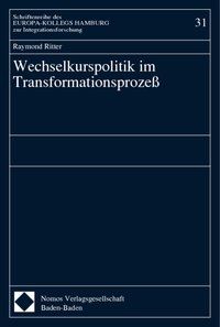 Produktbild: Wechselkurspolitik im Transformationsproze&szlig;