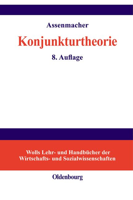 Produktbild: Konjunkturtheorie