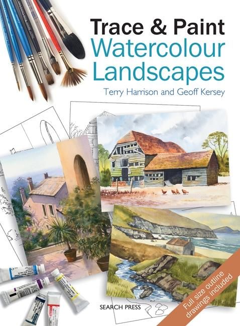 Produktbild: Trace & Paint Watercolour Landscapes