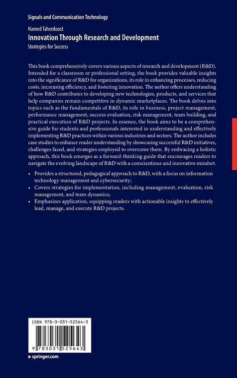 Produktbild: Innovation Through Research and Development