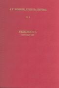Produktbild: Die Regesten des Kaiserreiches unter Friedrich I. 1152 (1122)-1190