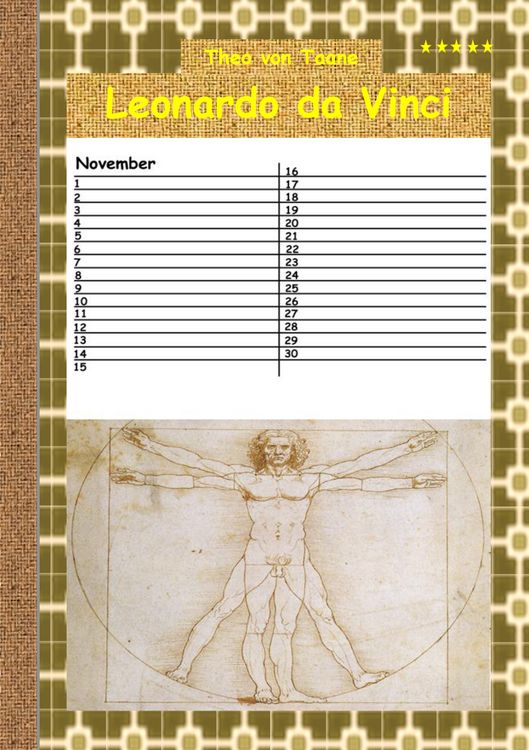 Produktbild: Leonardo da Vinci - Kalender