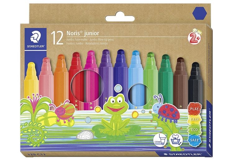Produktbild: STAEDTLER Noris junior 329 Fasermaler, 329 C12