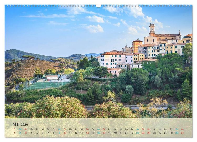 Produktbild: Elba - die Insel im Mittelmeer (Wandkalender 2026 DIN A2 quer), CALVENDO Monatskalender