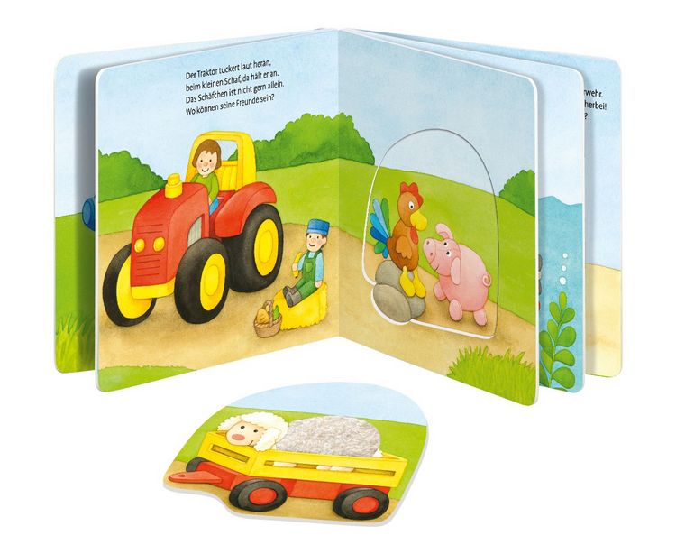 Produktbild: Ministeps: Mein erstes F&uuml;hl-Puzzlebuch: Meine Fahrzeuge
