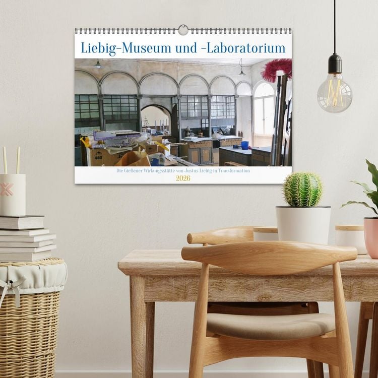 Produktbild: In Transformation: Liebig-Museum und -Laboratorium in Gie&szlig;en (Wandkalender 2026 DIN A3 quer), CALVENDO Monatskalender