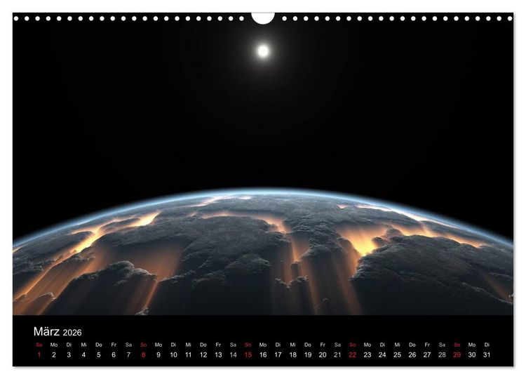 Produktbild: Ferne Welten (Wandkalender 2026 DIN A3 quer), CALVENDO Monatskalender