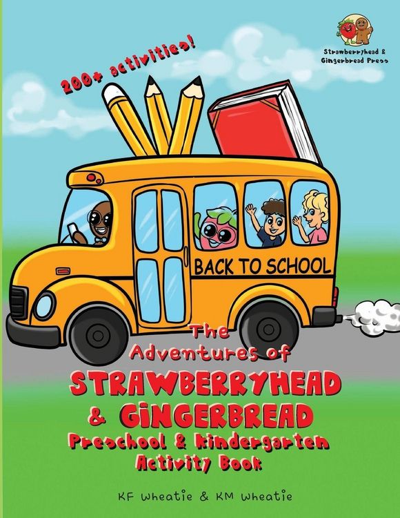 Produktbild: The Adventures of Strawberryhead & Gingerbread-Preschool & Kindergarten Activity Book