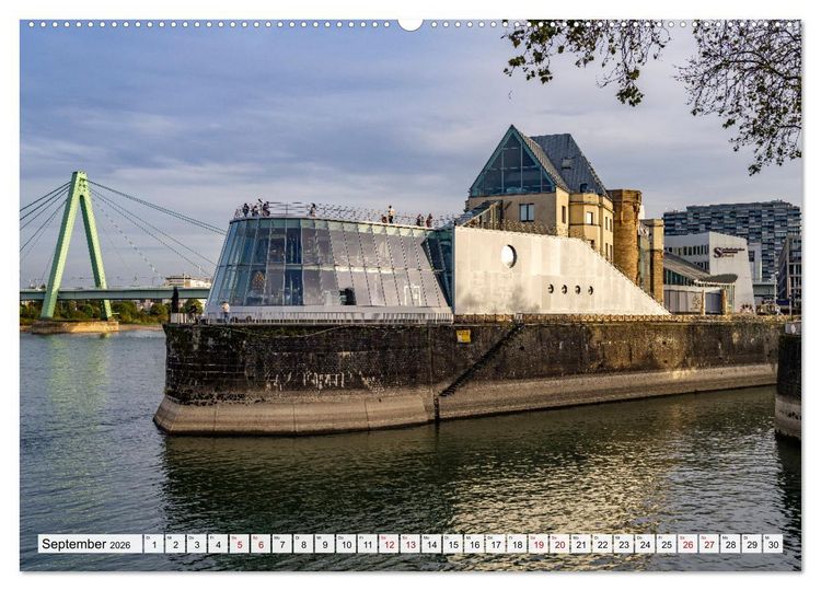 Produktbild: Cologne - K&ouml;ln (Wandkalender 2026 DIN A2 quer), CALVENDO Monatskalender