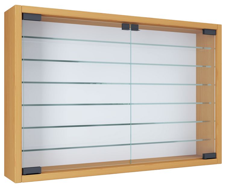 Produktbild: H&auml;ngevitrine Wandvitrine Sammel Deko Mandosa XL