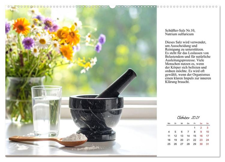 Produktbild: Die Kraft der Mineralbalance (hochwertiger Premium Wandkalender 2027 DIN A2 quer), Kunstdruck in Hochglanz