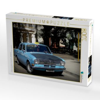 Produktbild: CALVENDO Puzzle Ein Motiv aus dem Kalender "Auto-Legenden - WOLGA GAZ 24" | 1000 Teile Lege-Gr&ouml;&szlig;e 64x48cm Foto-Puzzle f&uuml;r gl&uuml;ckliche Stunden