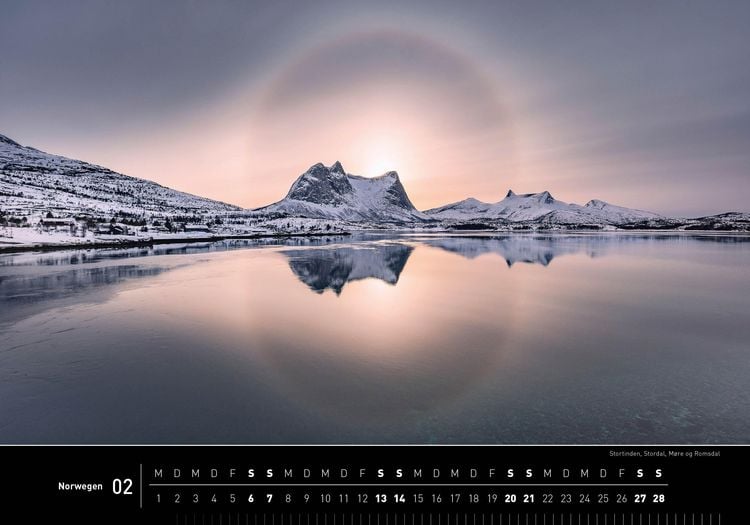 Produktbild: Norwegen Premiumkalender 2027