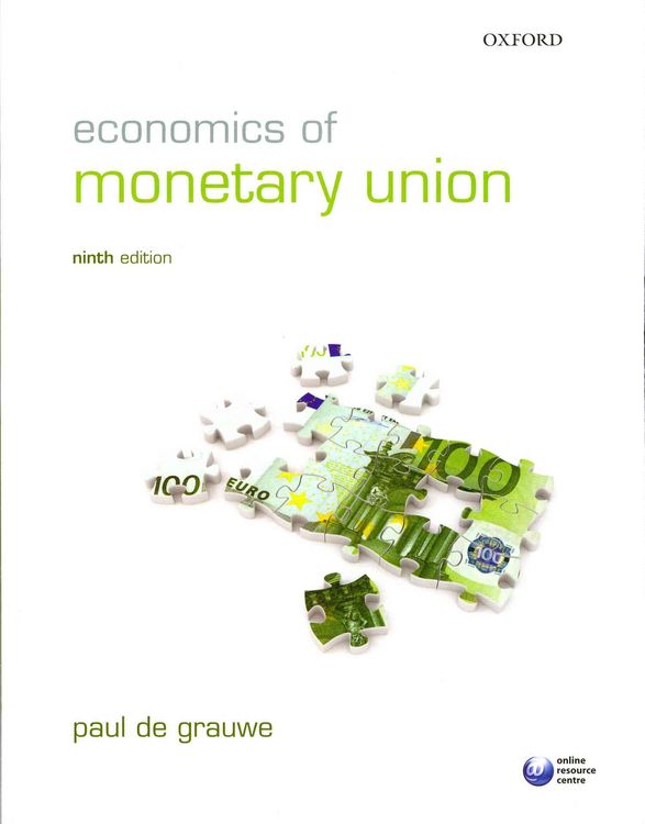 Produktbild: Grauwe, P: Economics of Monetary Union