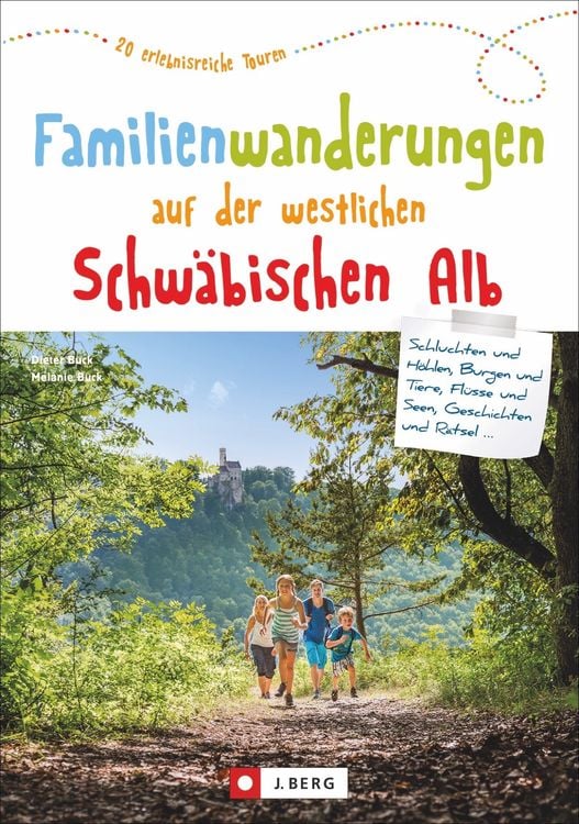 Produktbild: Familienwanderungen auf der westlichen Schw&auml;bischen Alb