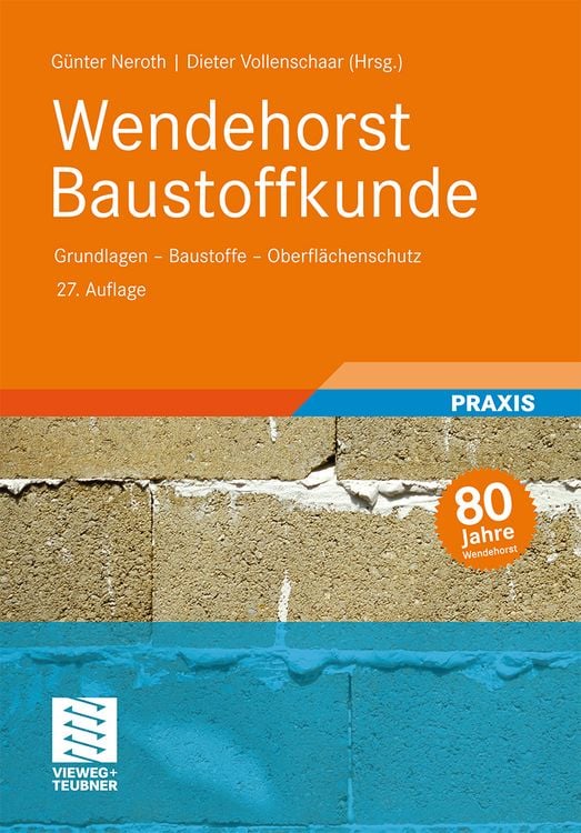 Produktbild: Wendehorst Baustoffkunde