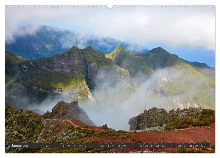 Produktbild: Madeira - Juwel im Atlantik (hochwertiger Premium Wandkalender 2026 DIN A2 quer), Kunstdruck in Hochglanz