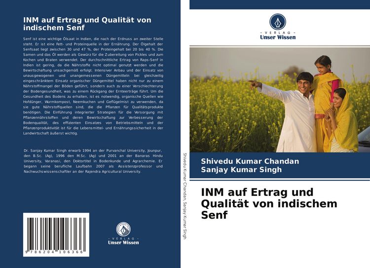 Produktbild: INM auf Ertrag und Qualit&auml;t von indischem Senf