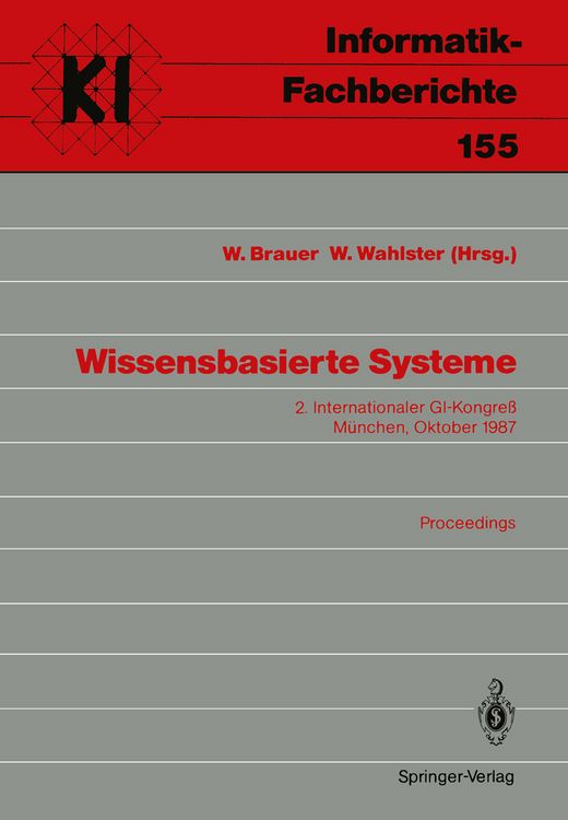 Produktbild: Wissensbasierte Systeme