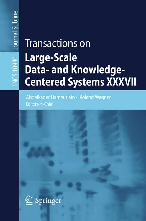 Produktbild: Transactions on Large-Scale Data- and Knowledge-Centered Systems XXXVII