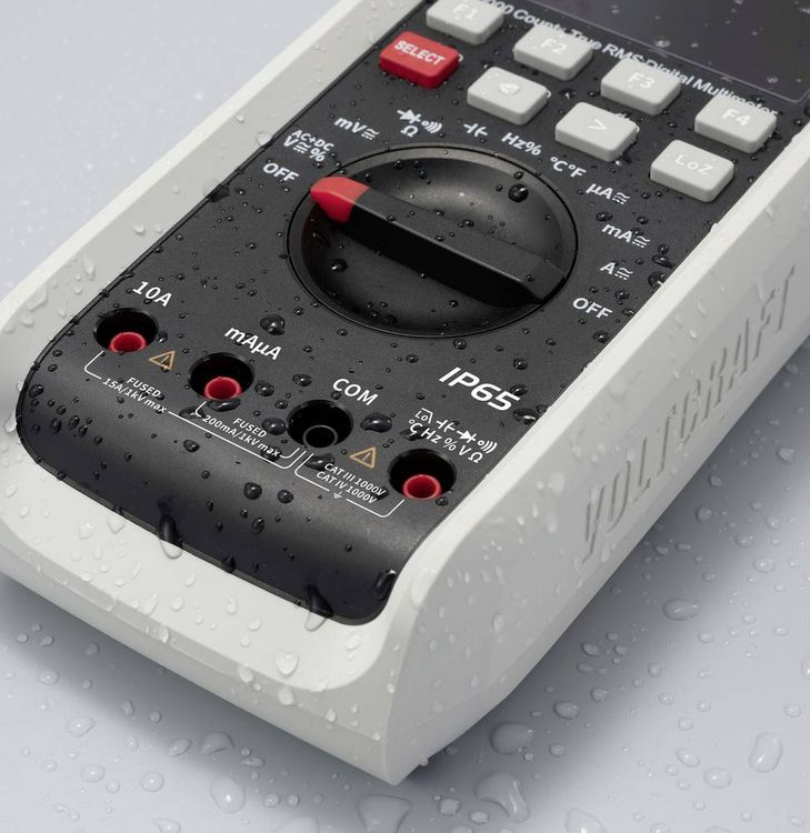 Produktbild: VOLTCRAFT VC915 Industrie-Multimeter TRMS LoZ CAT III 1000 V, CAT IV 1000 V Bluetooth&reg; integrierte Magnethalterung transflektives Display