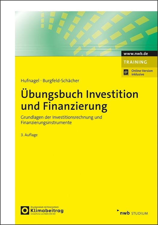 Produktbild: Übungsbuch Investition und Finanzierung