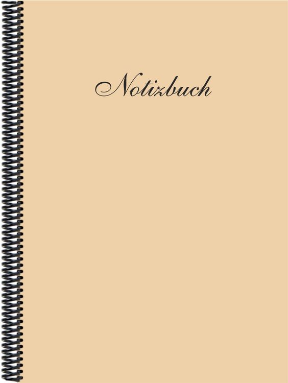 Produktbild: Notizbuch DINA 4