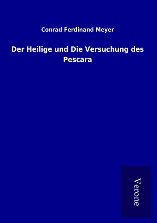 Produktbild: Der Heilige und Die Versuchung des Pescara