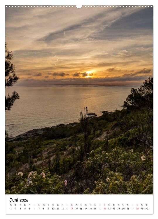 Produktbild: Mallorca - wild und romantisch (Wandkalender 2026 DIN A2 hoch), CALVENDO Monatskalender