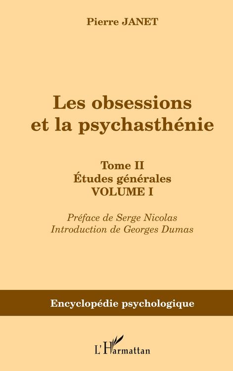 Produktbild: Les obsessions et la psychasth&eacute;nie