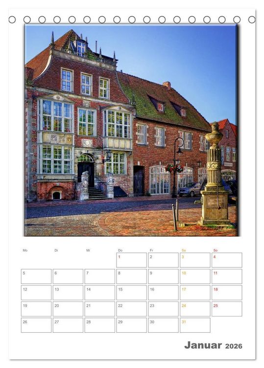 Produktbild: Jever - die Nordsee vor der T&uuml;r (Tischkalender 2026 DIN A5 hoch), CALVENDO Monatskalender