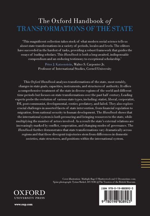 Produktbild: The Oxford Handbook of Transformations of the State