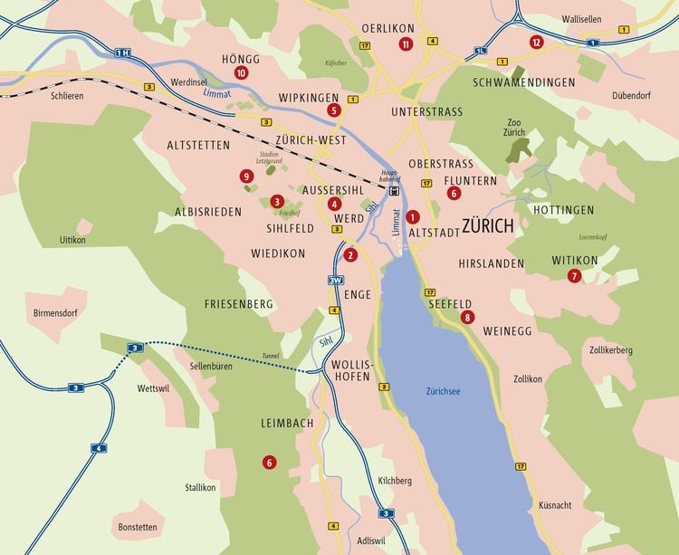 Produktbild: Zu Fuß durch Zürich