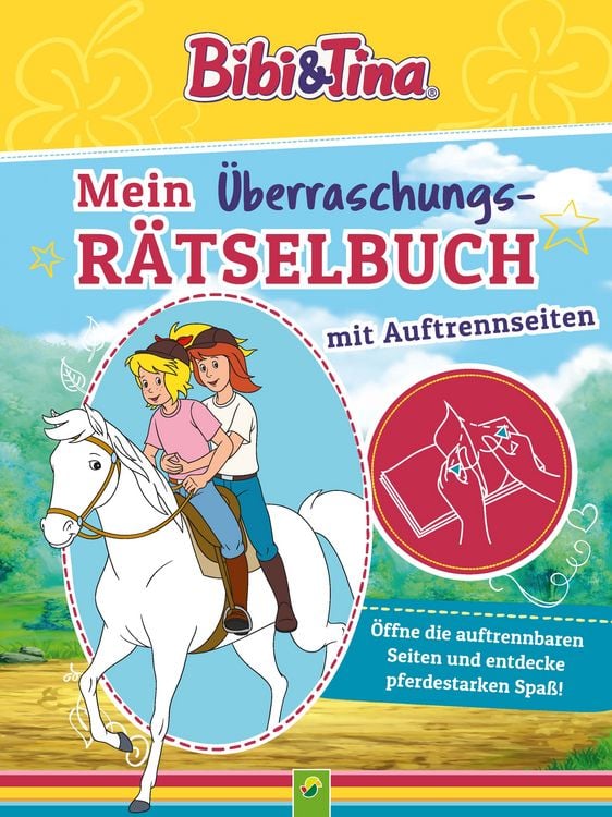 Produktbild: Bibi & Tina Mein &Uuml;berraschungs-R&auml;tselbuch I Ab 5 Jahren