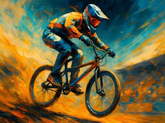 Produktbild: CALVENDO Puzzle Sprung ins Freie | 1000 Teile Lege-Gr&ouml;&szlig;e 64x48cm Foto-Puzzle f&uuml;r gl&uuml;ckliche Stunden