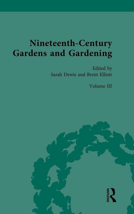 Produktbild: Nineteenth-Century Gardens and Gardening