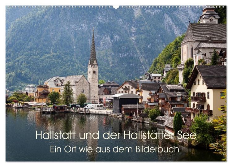 Produktbild: Hallstatt und der Hallst&auml;tter See (Wandkalender 2027 DIN A2 quer), CALVENDO Monatskalender