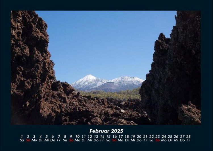 Produktbild: Landschaftskalender 2025 Fotokalender DIN A4