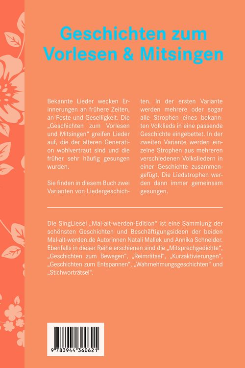 Produktbild: Geschichten zum Vorlesen und Mitsingen f&uuml;r Senioren