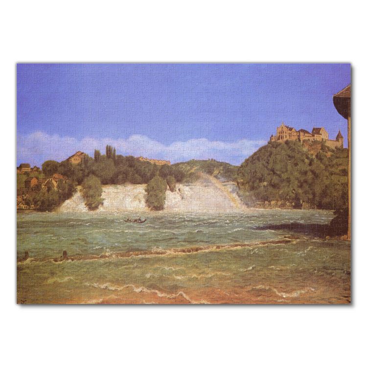 Produktbild: Lais Puzzle Hans Thoma - Rheinfall bei Schaffhausen 1000 Teile