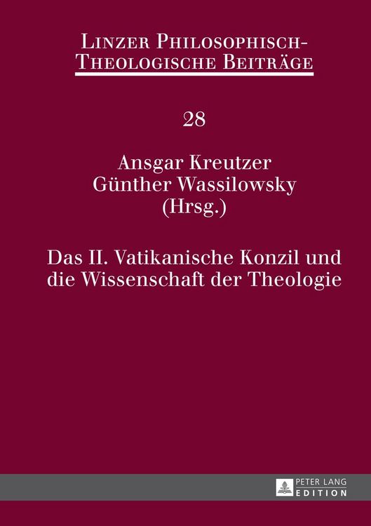 Produktbild: Das II. Vatikanische Konzil und die Wissenschaft der Theologie