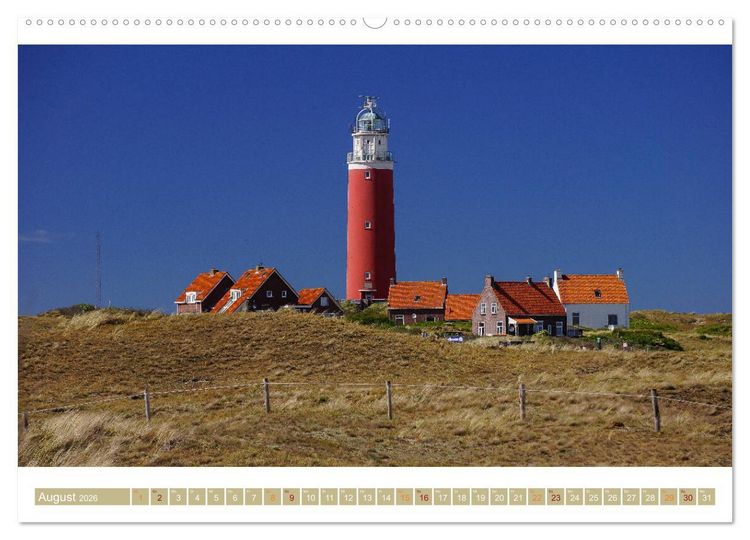Produktbild: Texel - Die Sommer-Sonnen-Insel (Wandkalender 2026 DIN A2 quer), CALVENDO Monatskalender